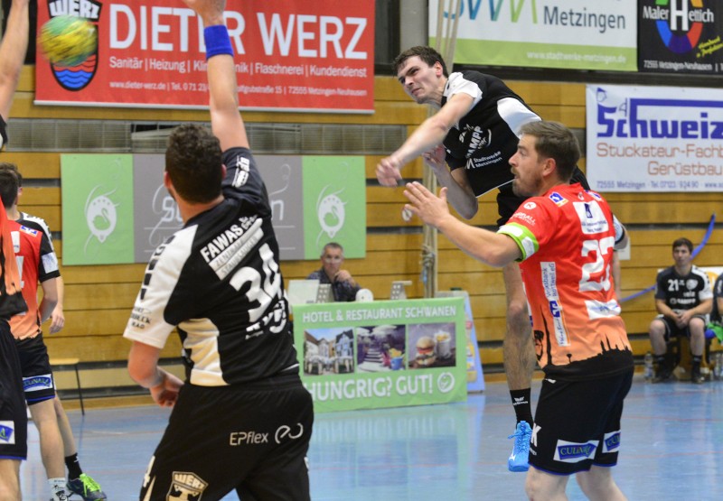 Christoph Klusch war auch gegen die HSG Albstadt erfolgreich.