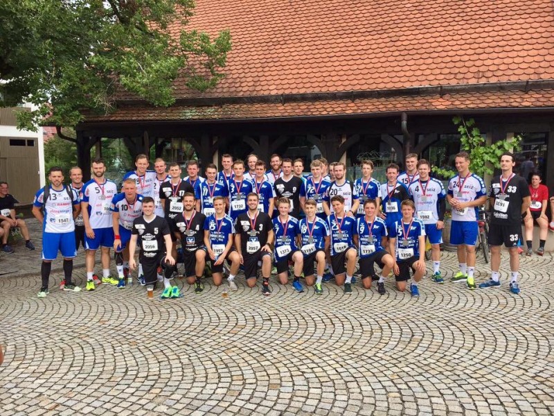 TVN Handballer beim Ermstalmarathon